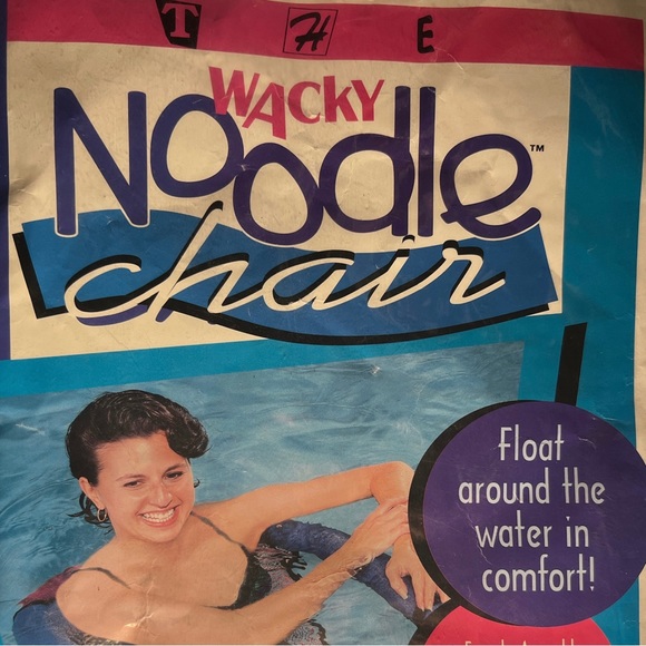 The Wacky Noodle Chair New Unopened Vintage Pool Chair - Picture 2 of 4